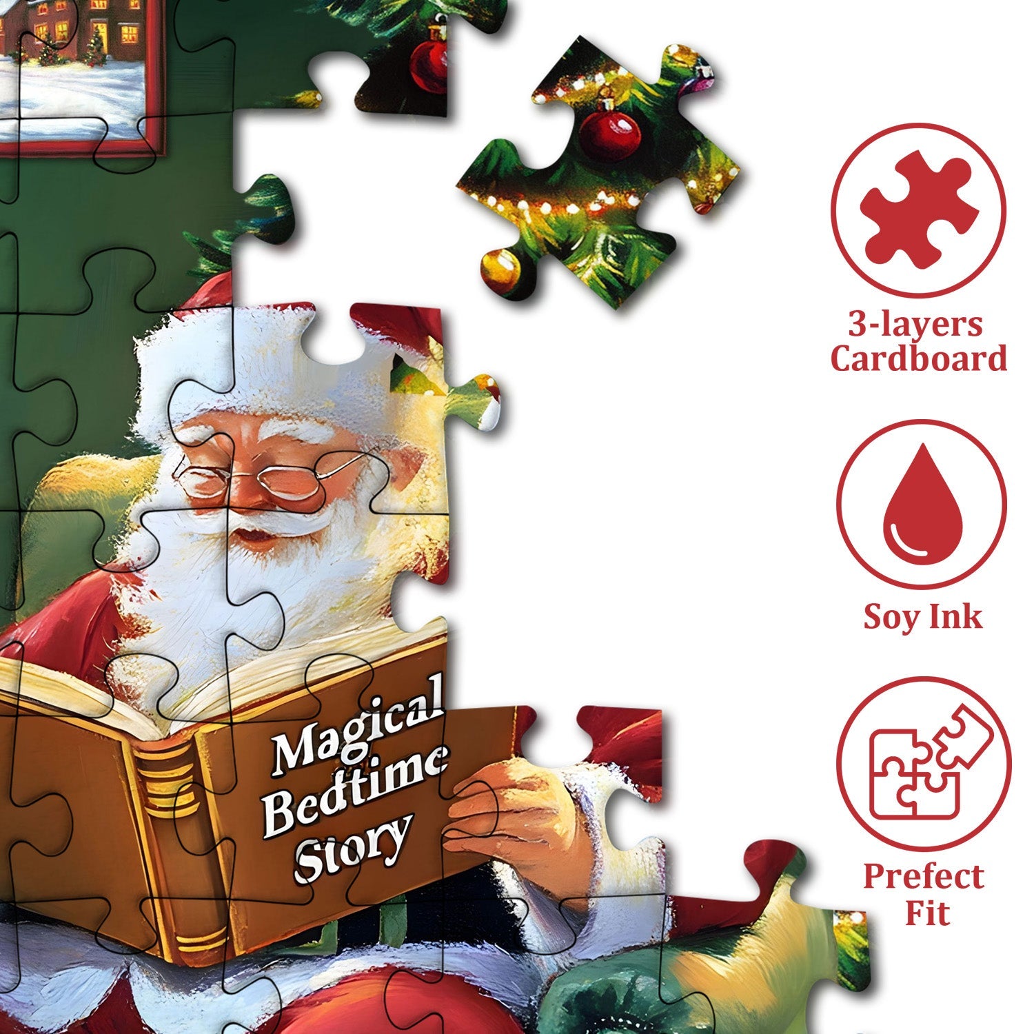 Santa Night Story Puzzle 1000 Teile