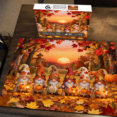Gnomes of the Harvest Woods Jigsaw Puzzle 1000 Pieces