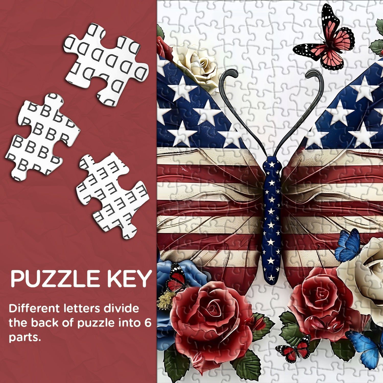 Flügel des Patriotismus Puzzle 1000 Teile