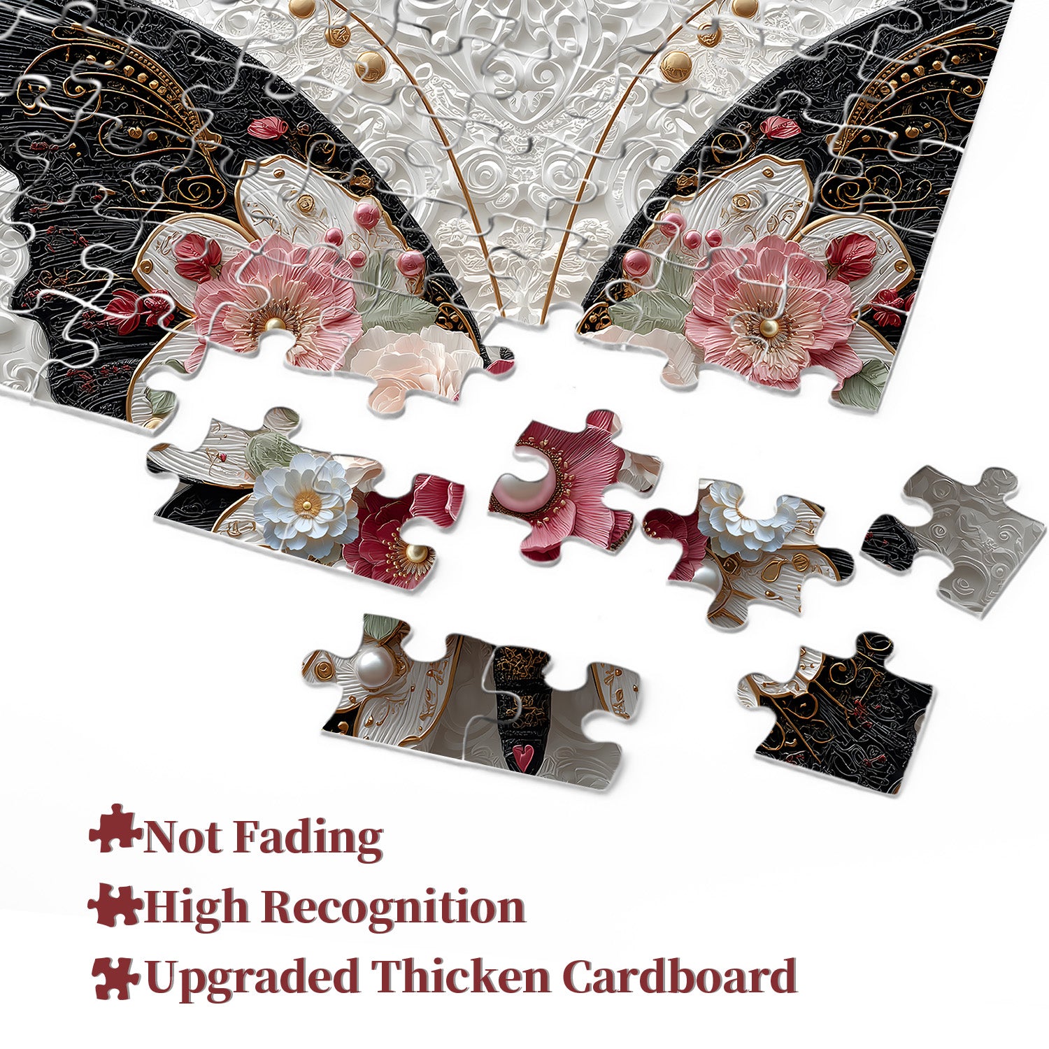 Floral Wings Jigsaw Puzzle 1000 Pieces