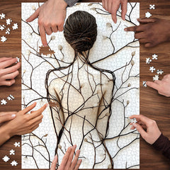 Branch Silhouette Jigsaw Puzzle 1000 Pieces