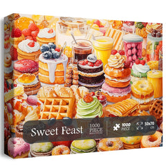 Sweet Feast Jigsaw Puzzle 1000 Pieces