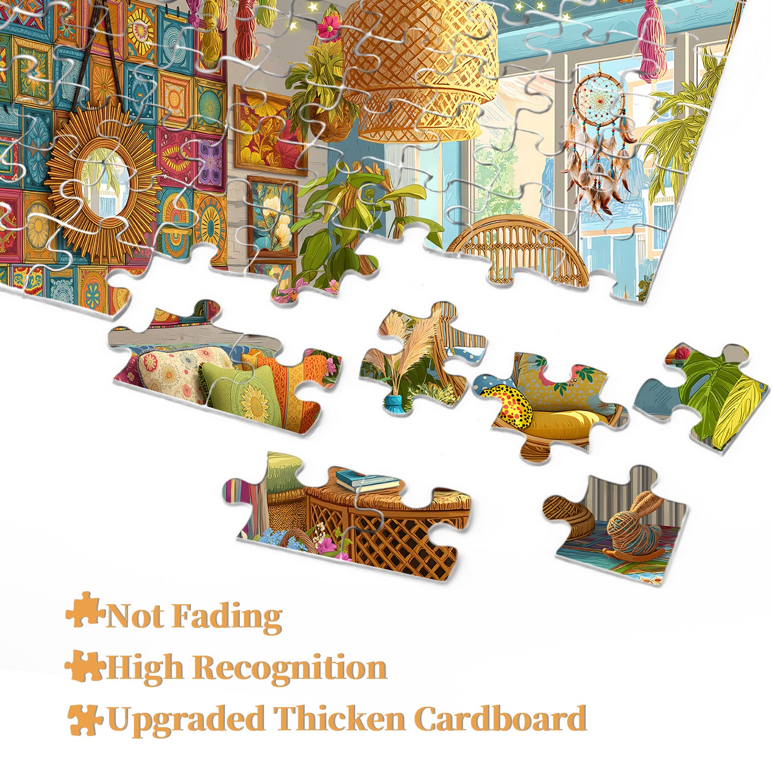 Boho House Jigsaw Puzzle 1000 Pieces