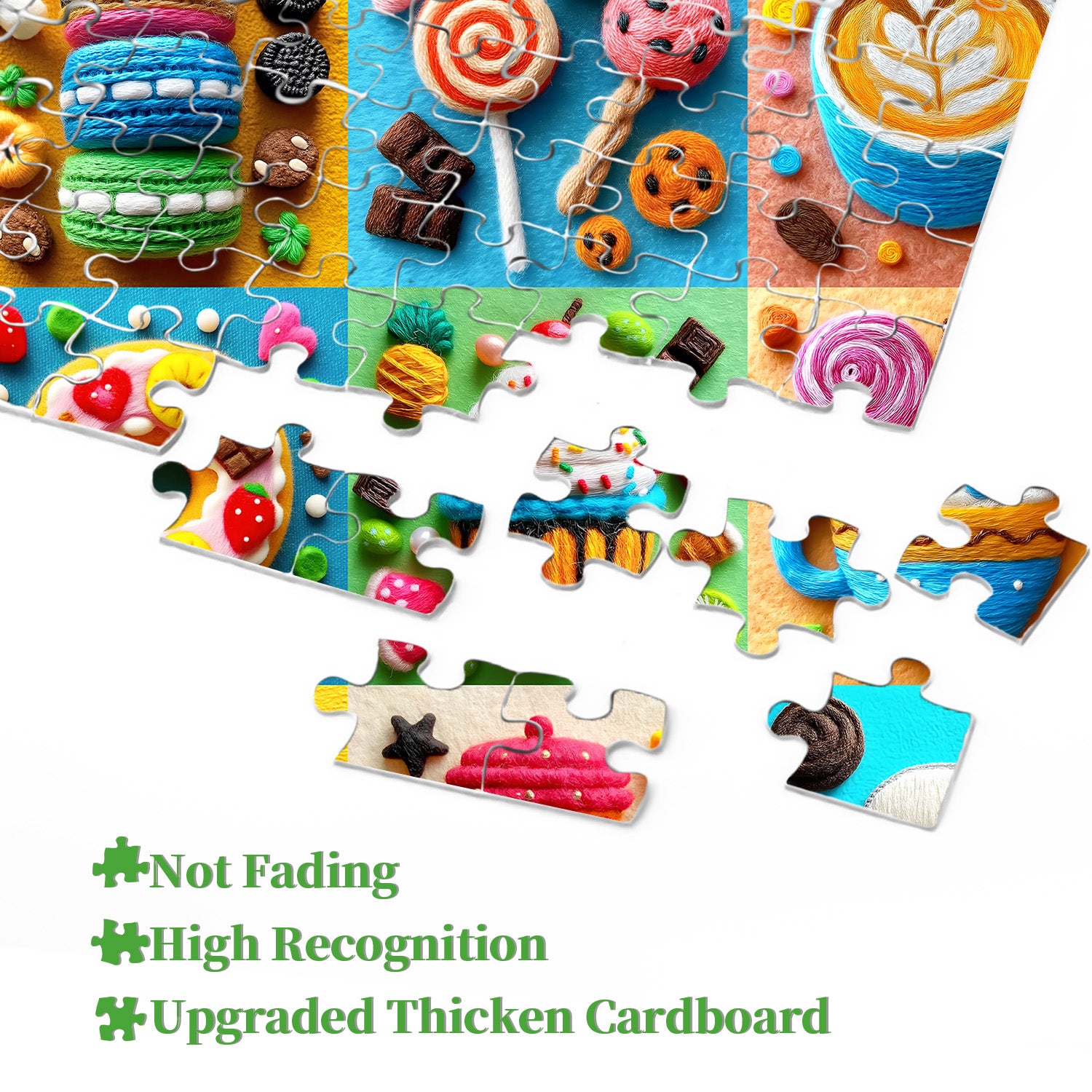 Woolly Sweets Jigsaw Puzzle 1000 Pieces