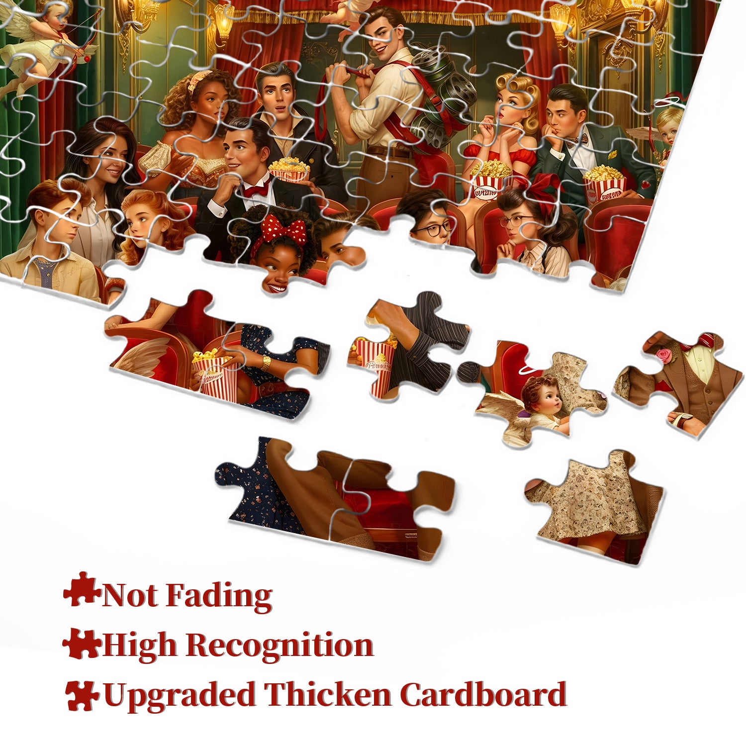 Vintage Cinema Joy Puzzle 1000 Teile