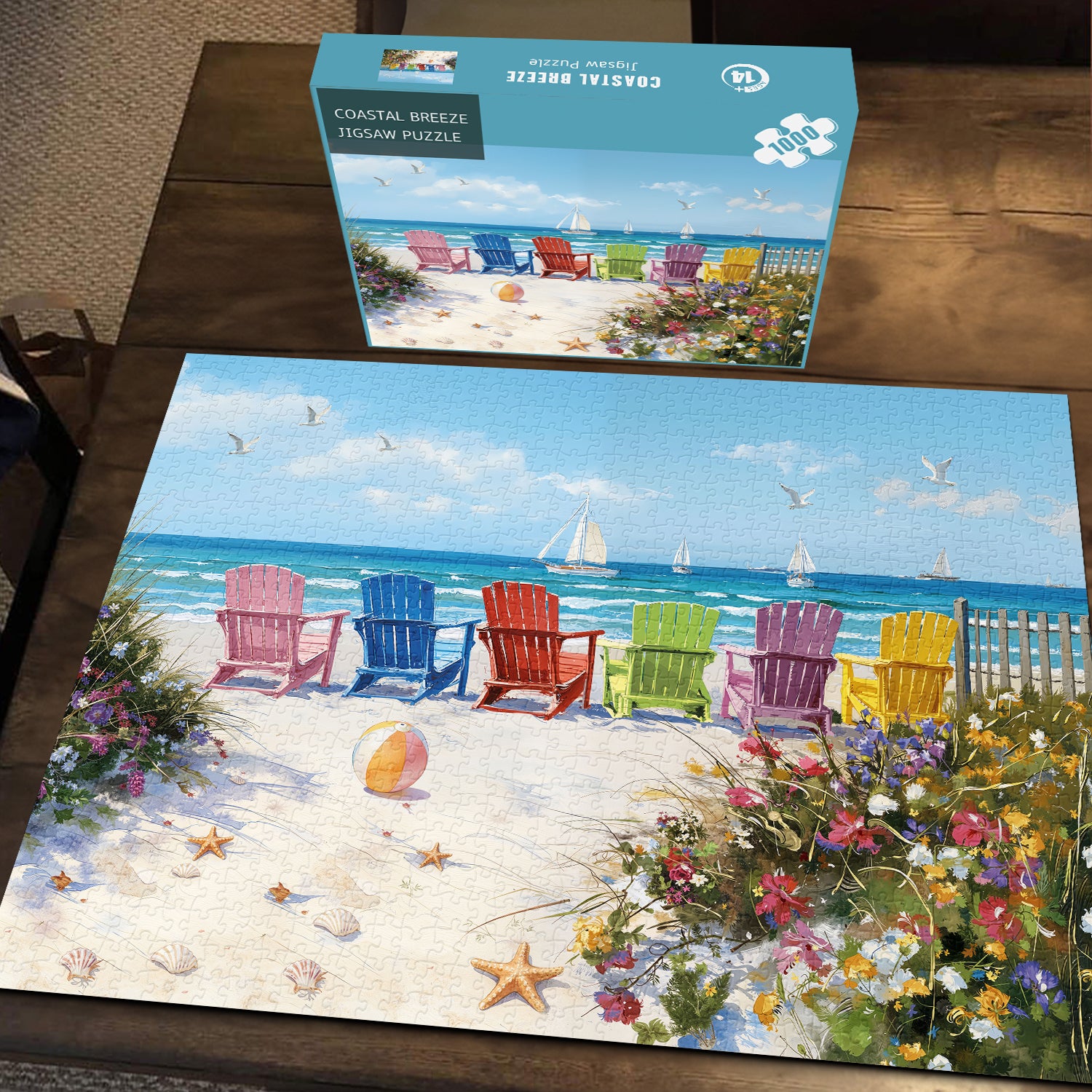 Coastal Breeze Jigsaw Puzzle 1000 Pieces