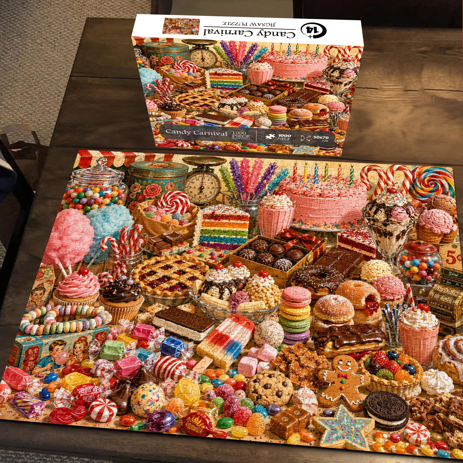 Candy Carnival Puzzle 1000 Teile