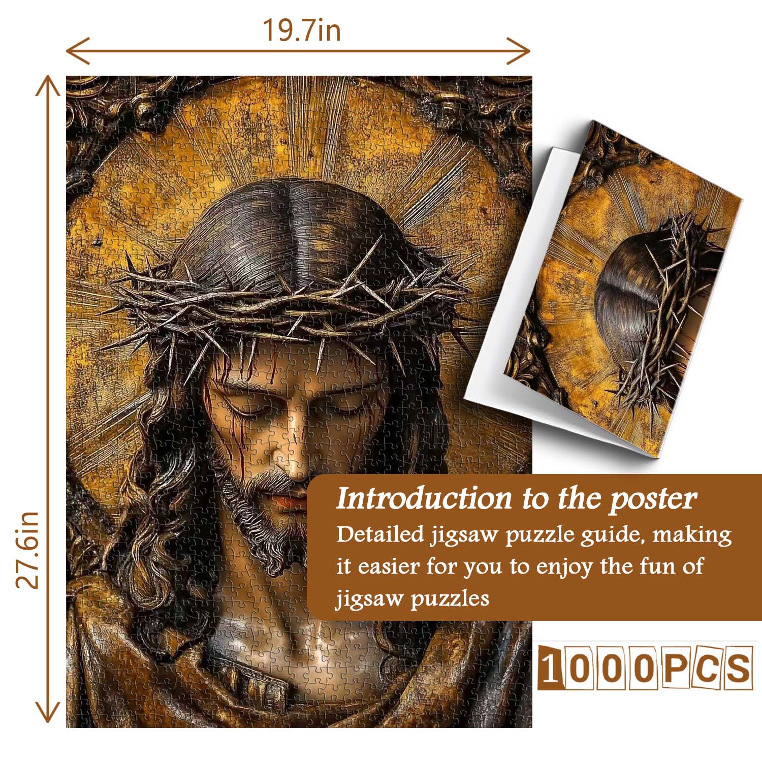 The Suffering Savior Jigsaw Puzzle 1000 Pieces