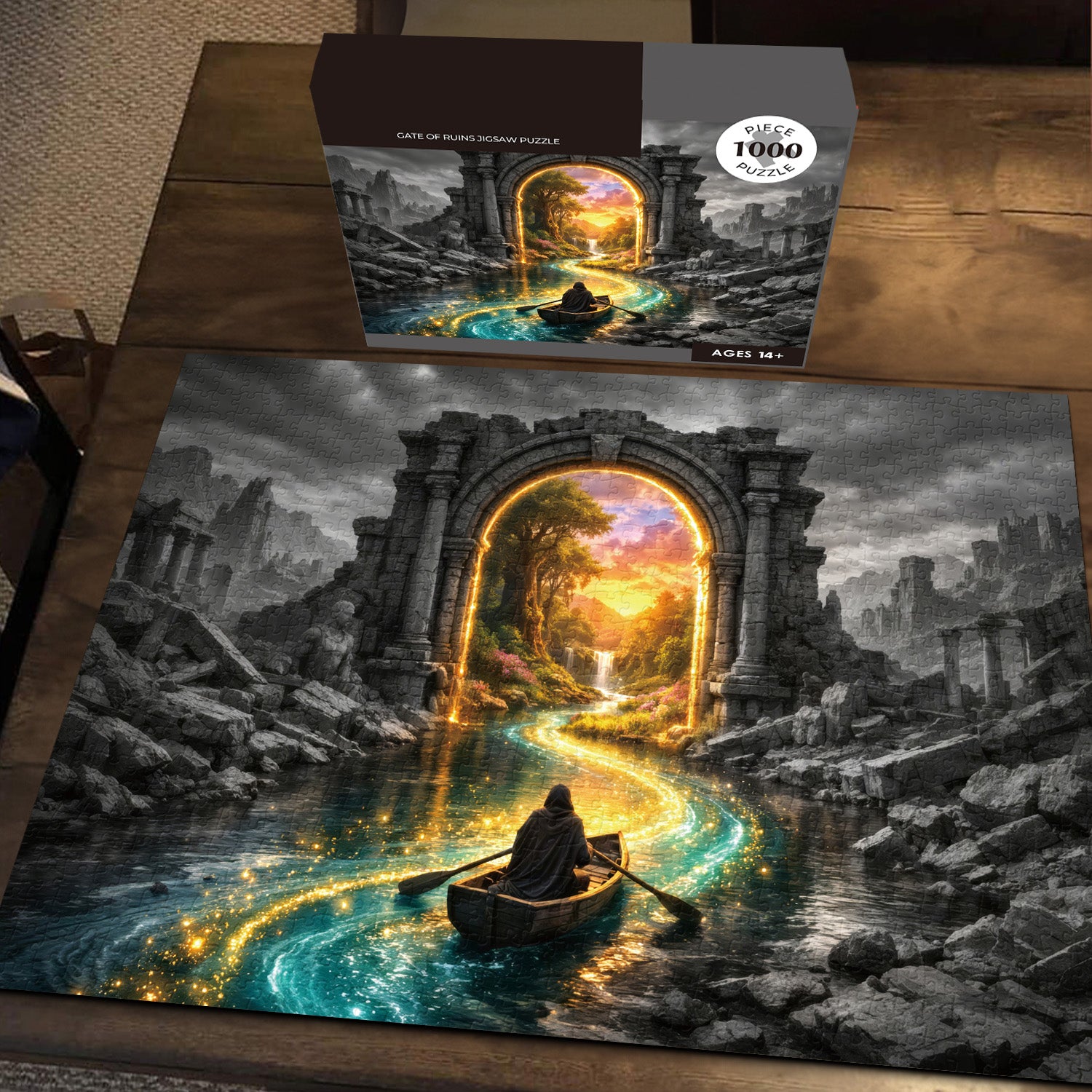 Tor der Ruinen Puzzle 1000 Teile