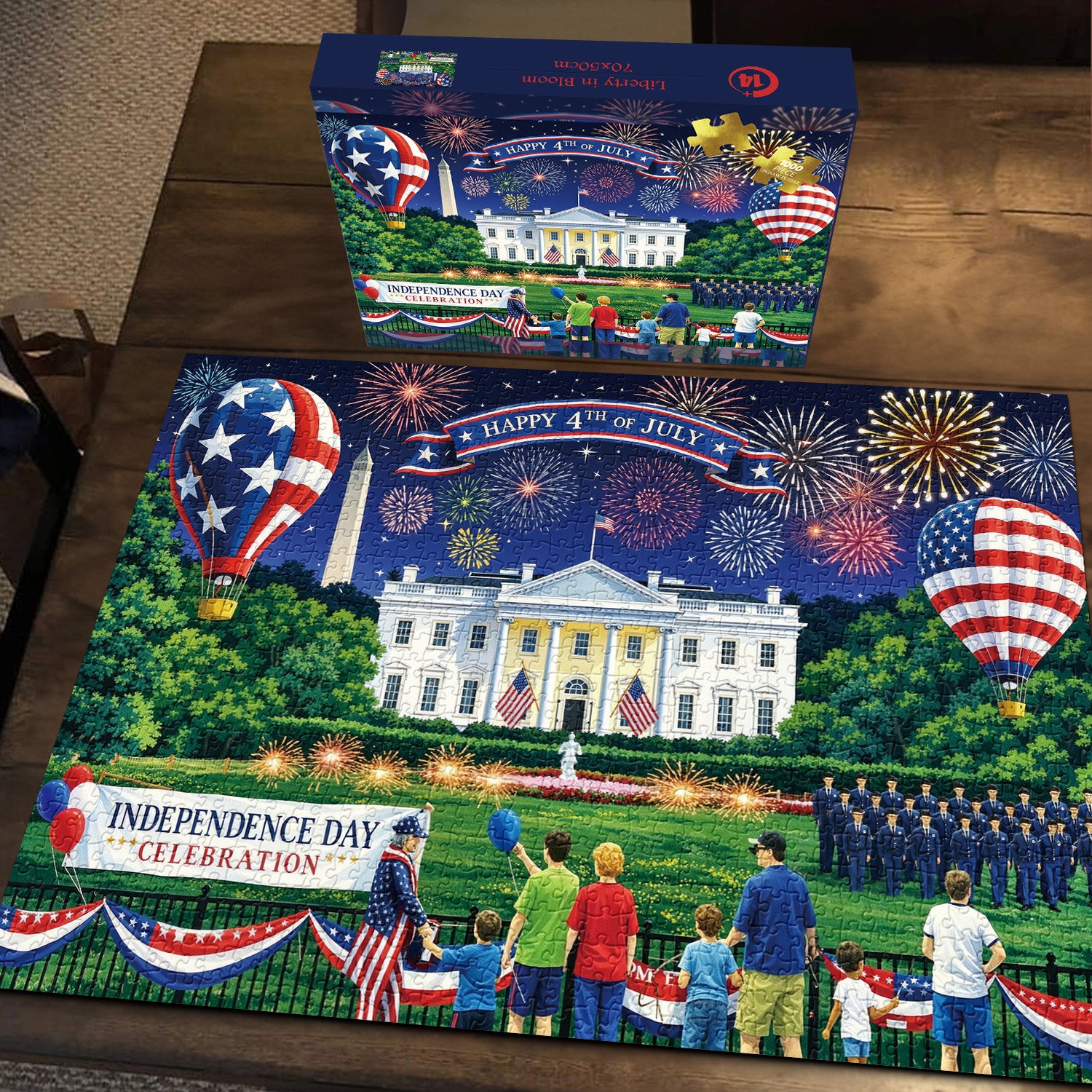 Liberty in Bloom Jigsaw Puzzle 1000 Pieces
