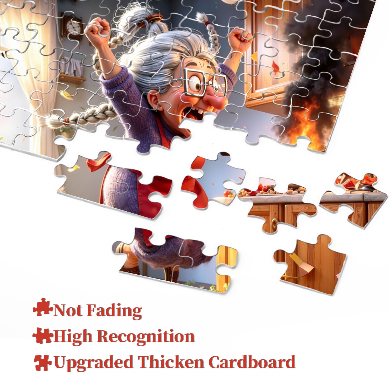 Küchenkatastrophe Puzzle 1000 Teile