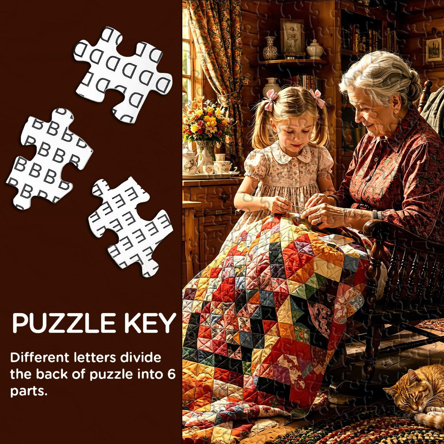 Soft Knit Memories Jigsaw Puzzle 1000 Pieces