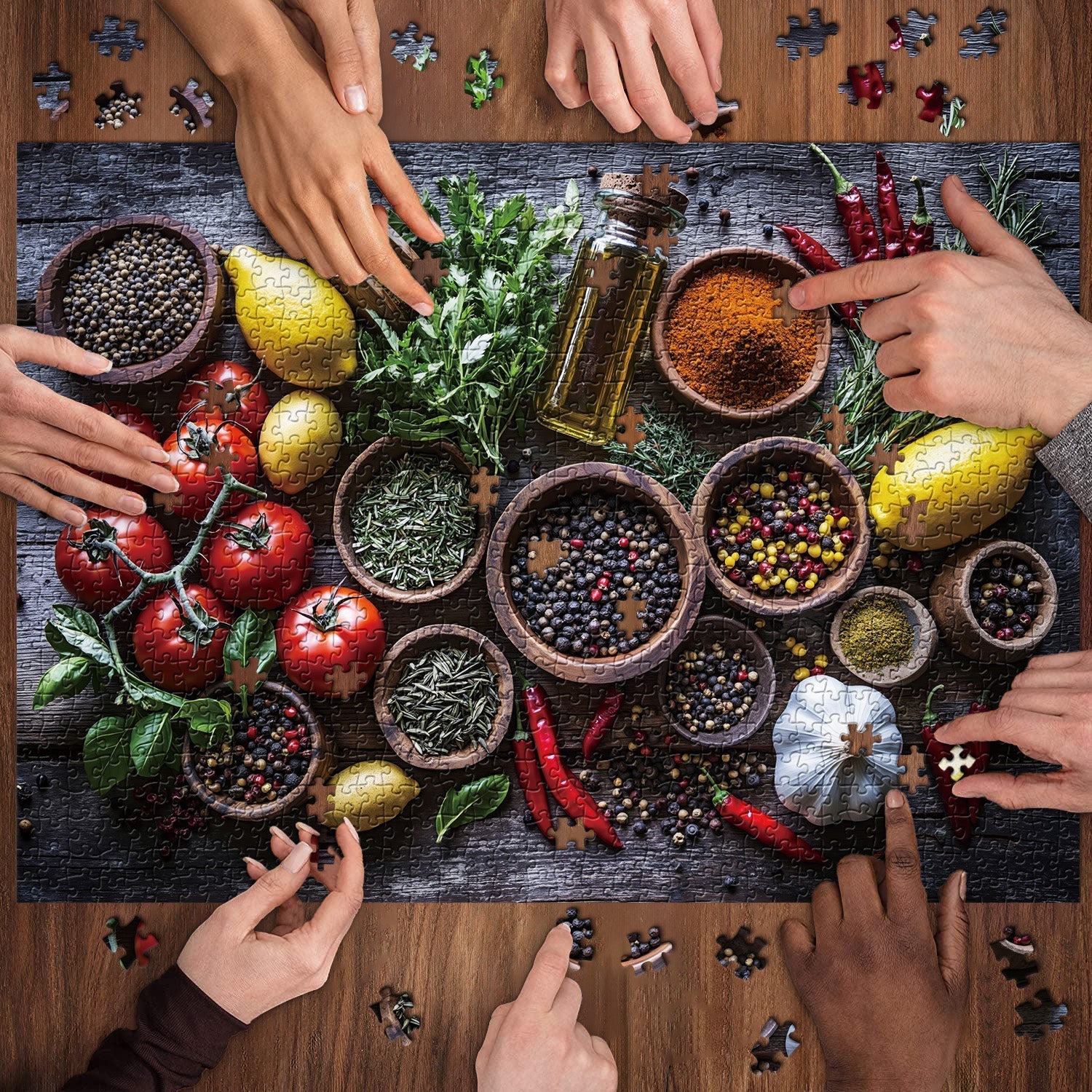 Palette Aromen Puzzle 1000 Stücke