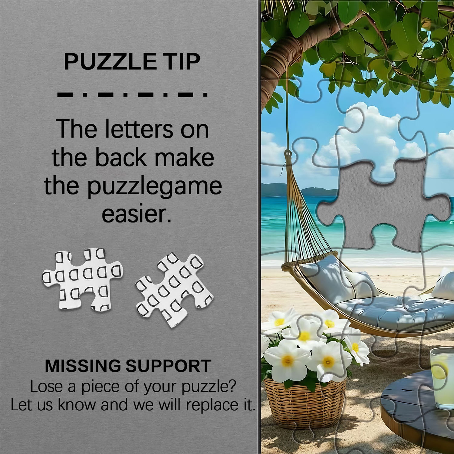 Relaxing Beach Day Jigsaw Puzzle 1000 Pieces