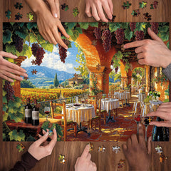 Mountain View Winery Jigsaw Puzzle 1000 Pieces
