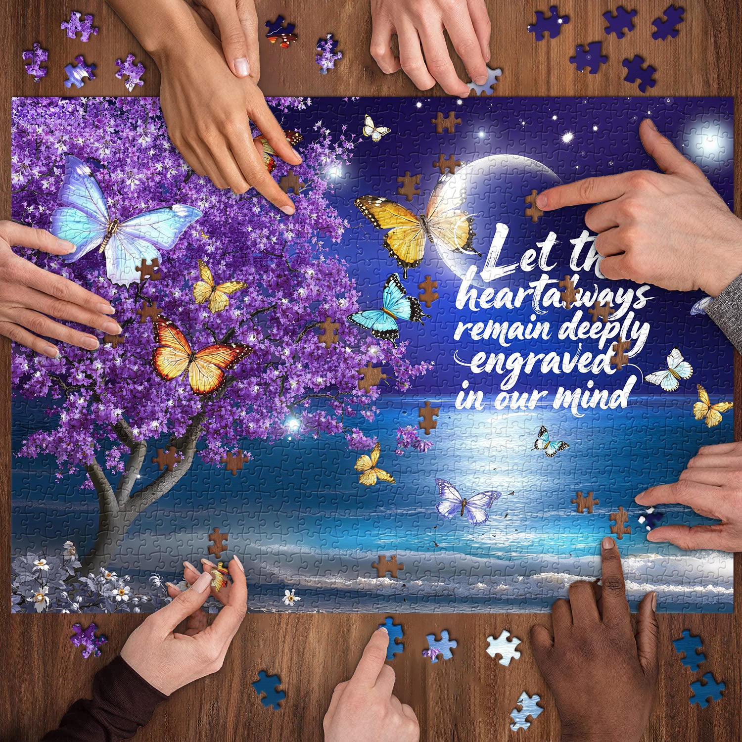 Ewiges Mondlicht Puzzle 1000 Stücke