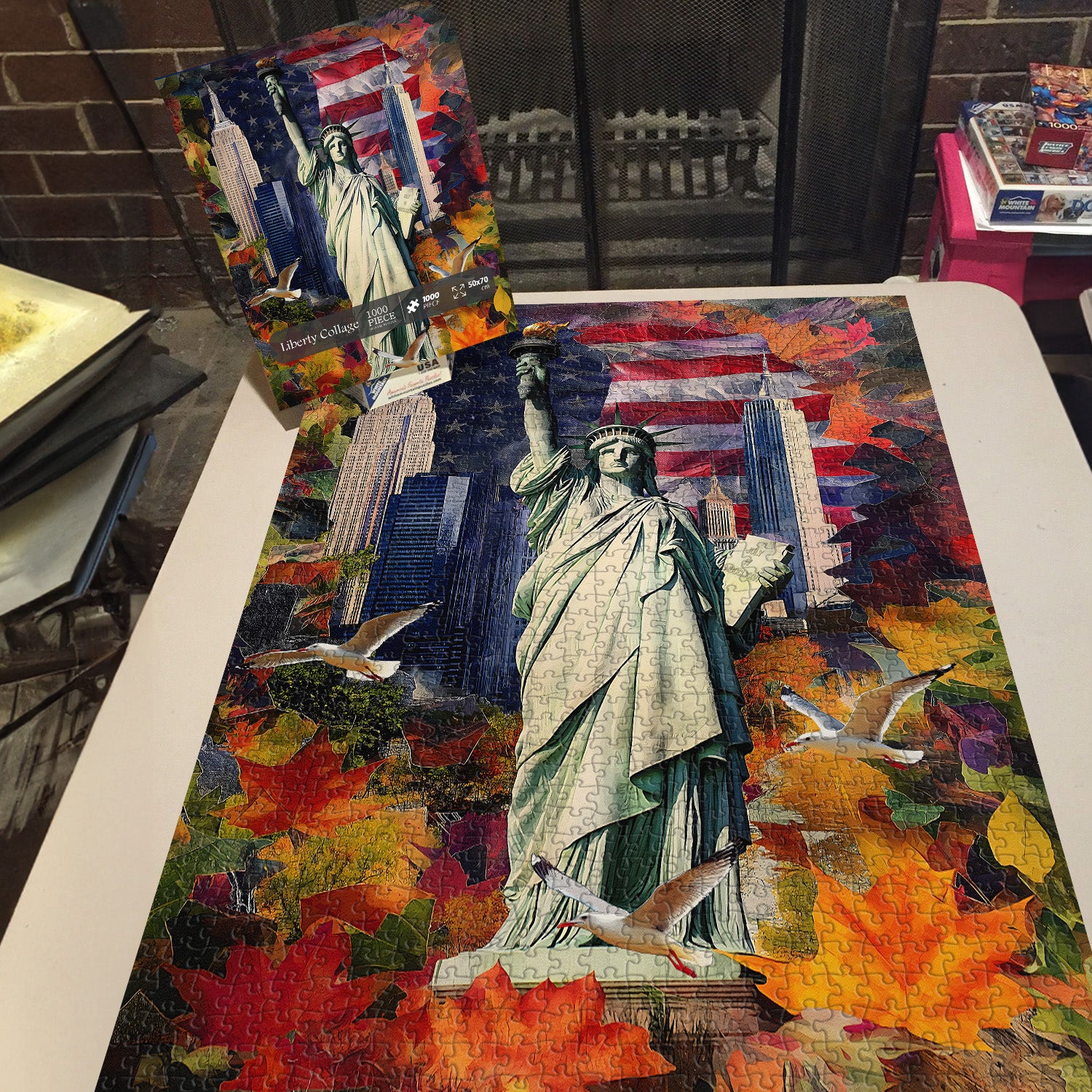 Liberty Collage Jigsaw Puzzle 1000 Pieces