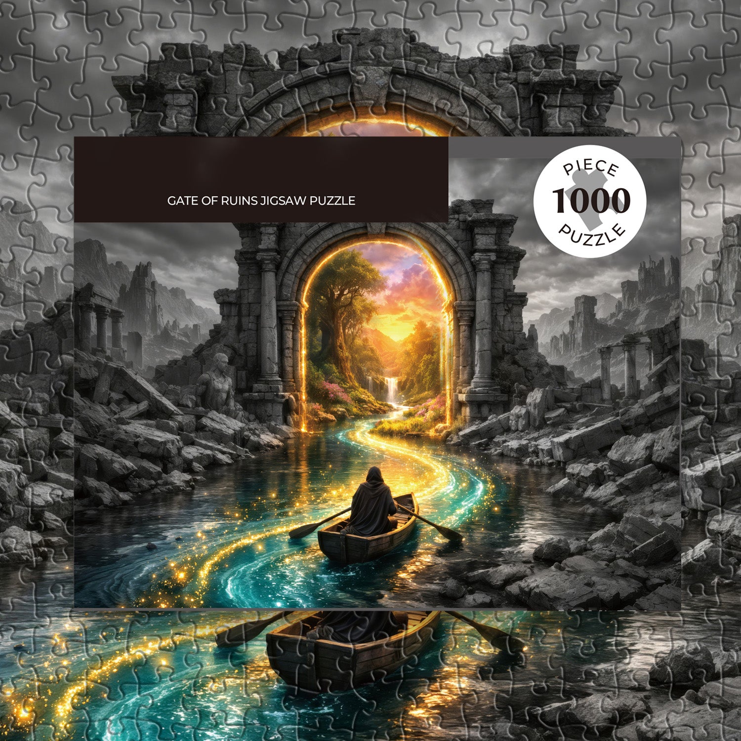 Tor der Ruinen Puzzle 1000 Teile
