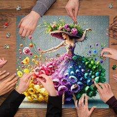 Flower Dancer Jigsaw Puzzle 1000 Pieces