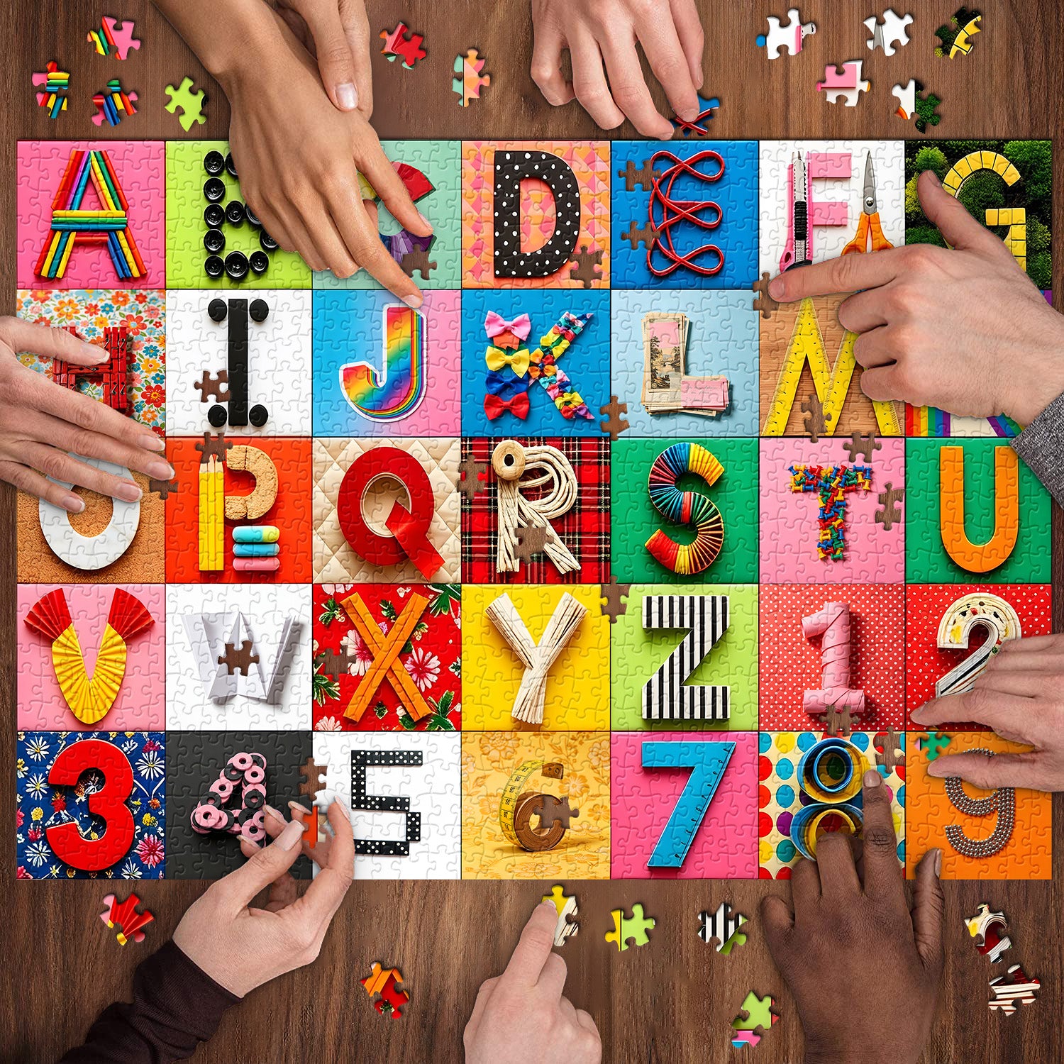 Playful Characters Jigsaw Puzzle 1000 Pieces