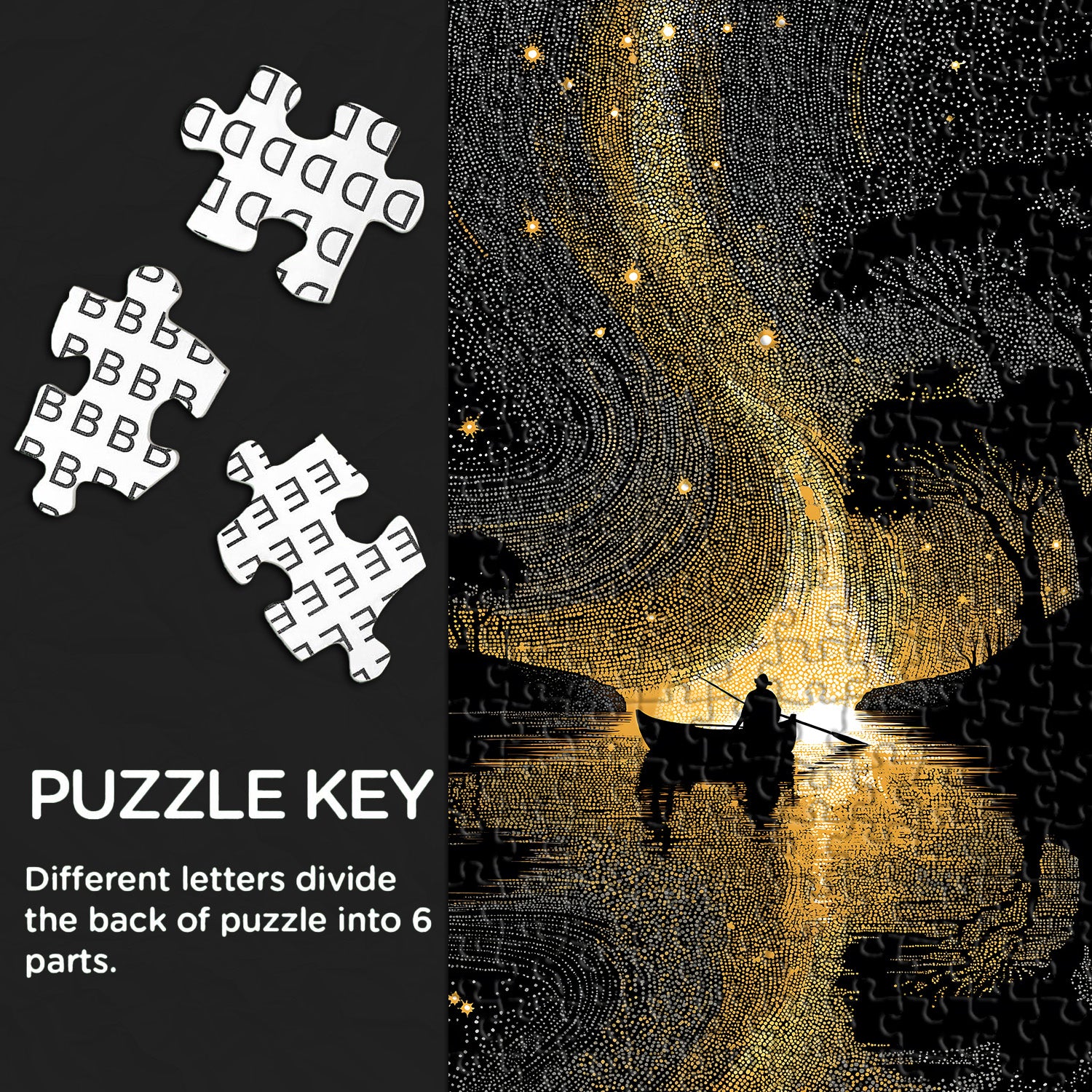 Sternenhimmel-Nacht-Puzzle, 1000 Teile