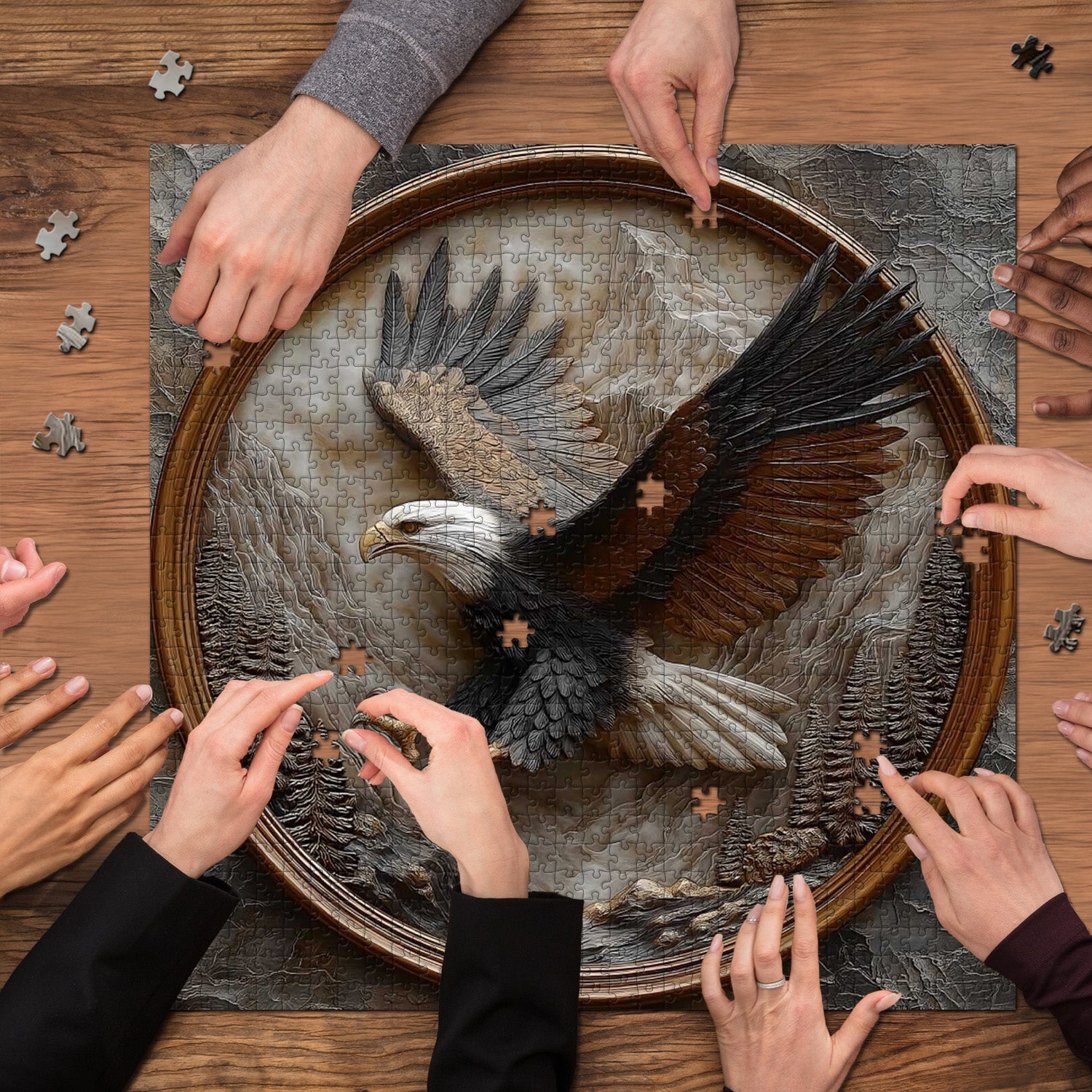 Aureate Eagle Puzzle 1000 Teile
