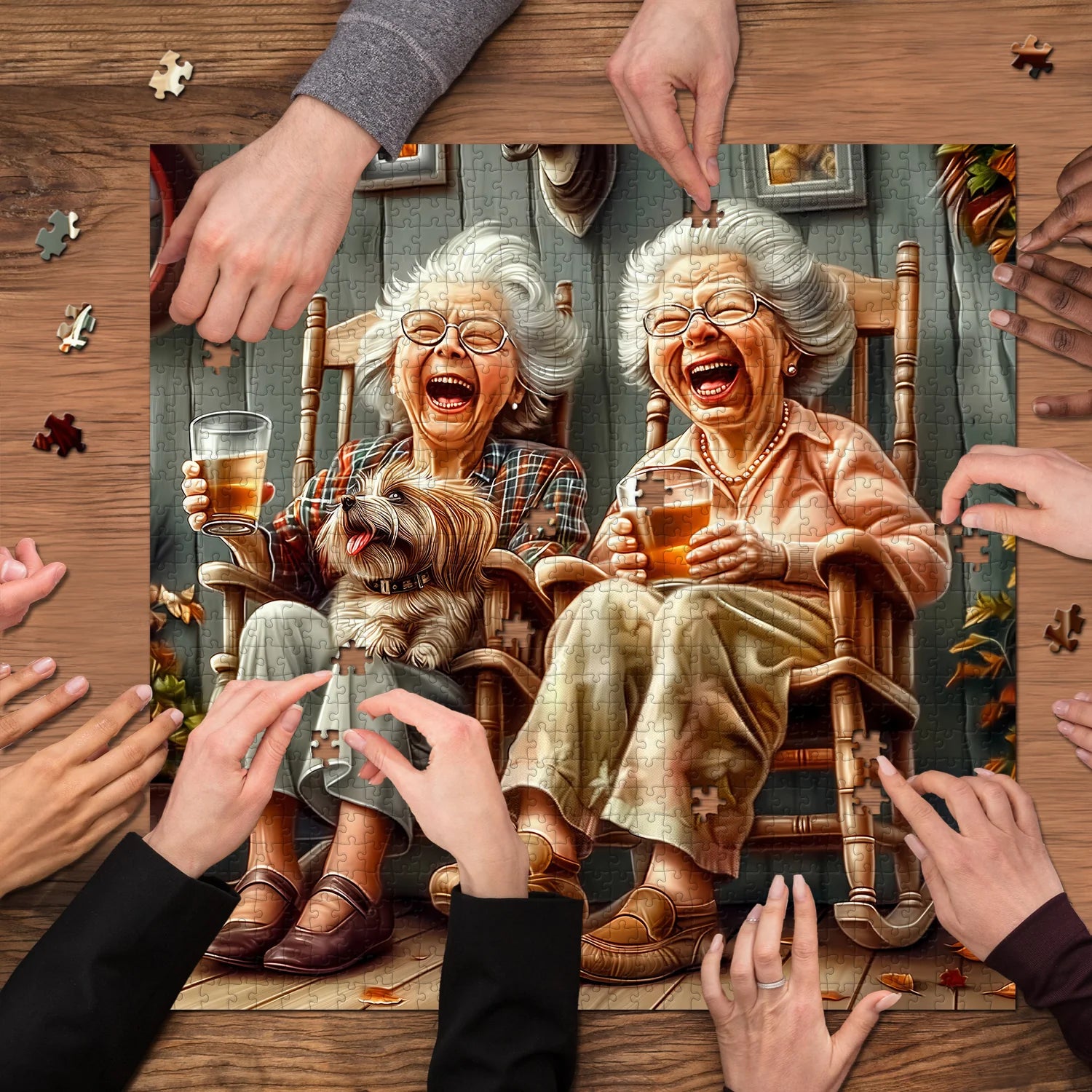 Freundschaftsjahre Jigsaw Puzzle 1000 Stücke