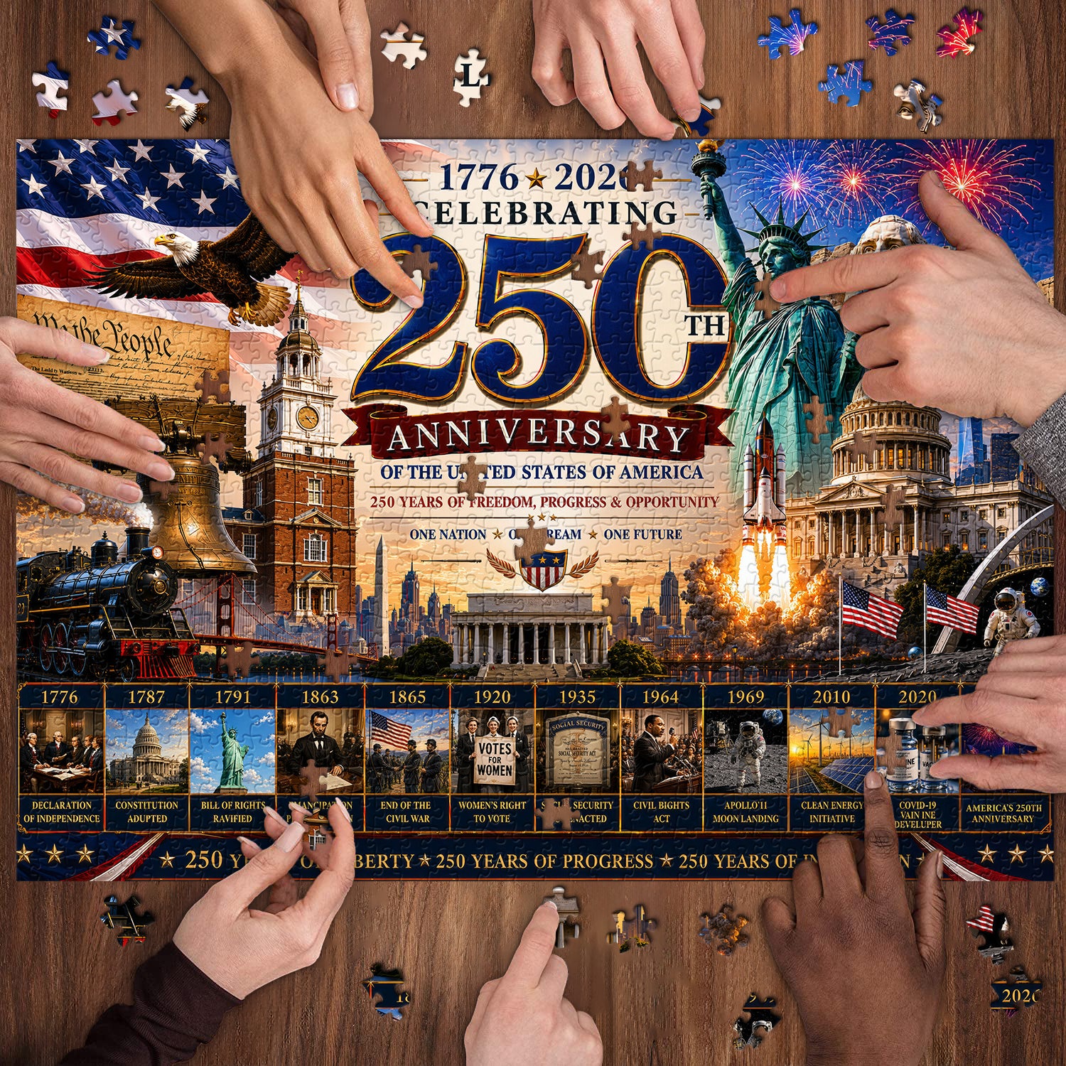 Ruhm und Zukunft Puzzle 1000 Teile