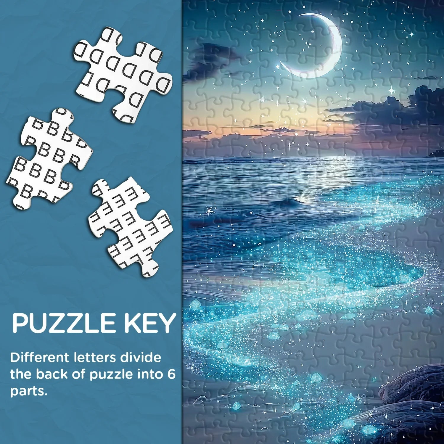 Moonlight Streams Jigsaw Puzzle 1000 Pieces
