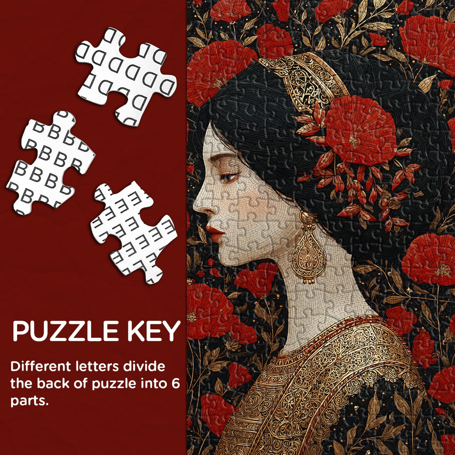 Blumenschönheitspuzzle 1000 Teile