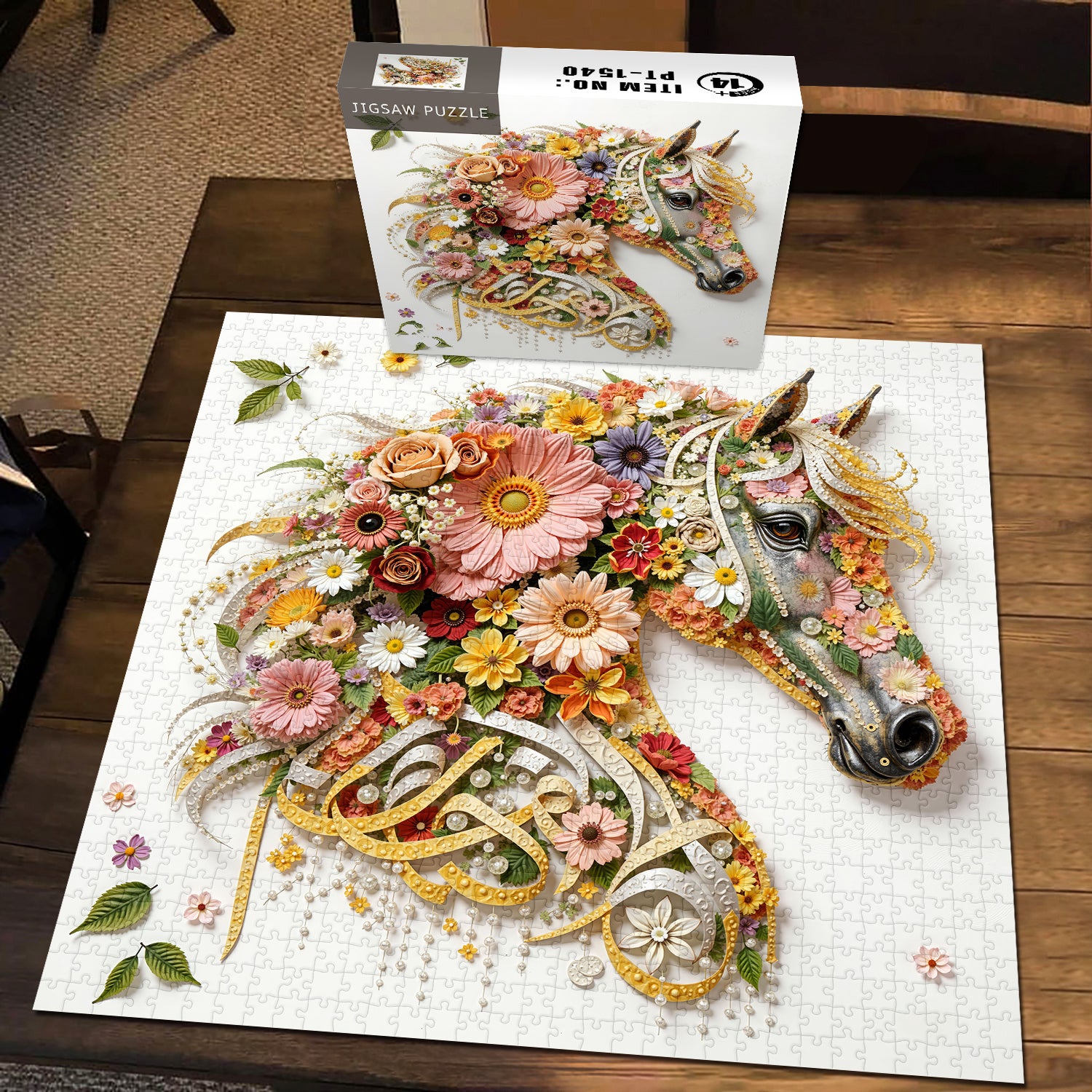 Blossom Steed Jigsaw Puzzle 1000 Pieces