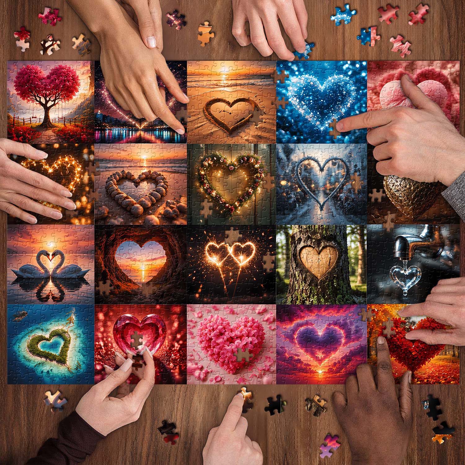 Heart Wonders Jigsaw Puzzle 1000 Pieces
