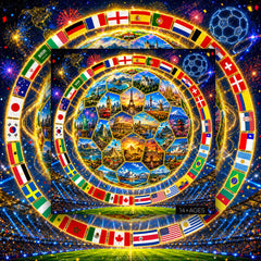 World of Football Jigsaw Puzzle 1000 Pieces