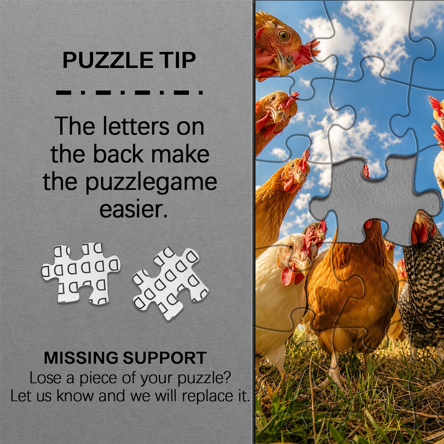 Curious Hen Crew Jigsaw Puzzle 1000 Pieces