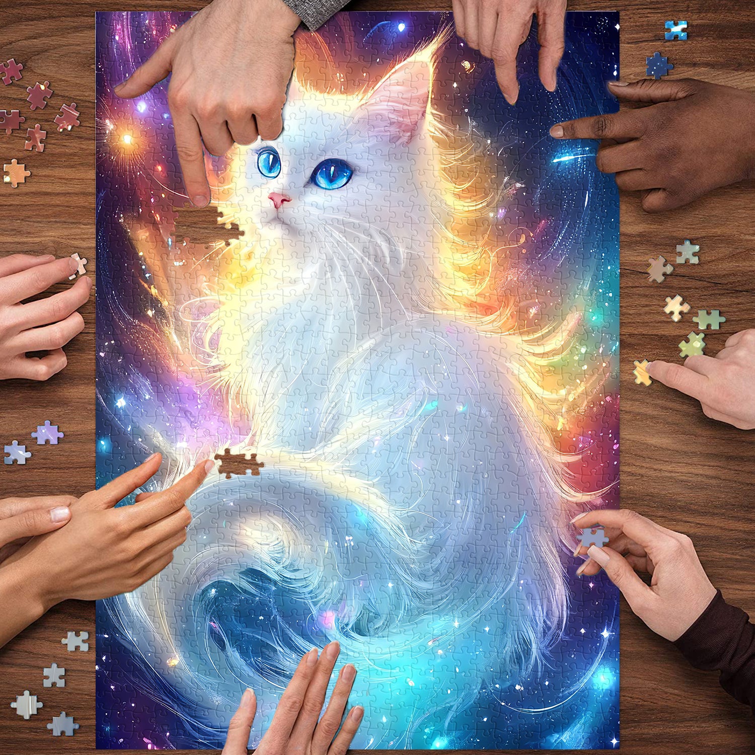 Stardust Cat Puzzle 1000 Teile