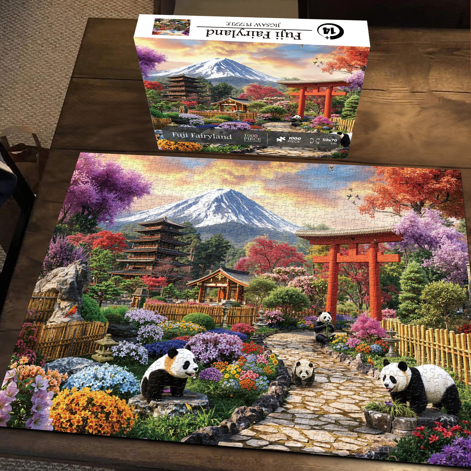Fuji Fairyland Puzzle 1000 Teile