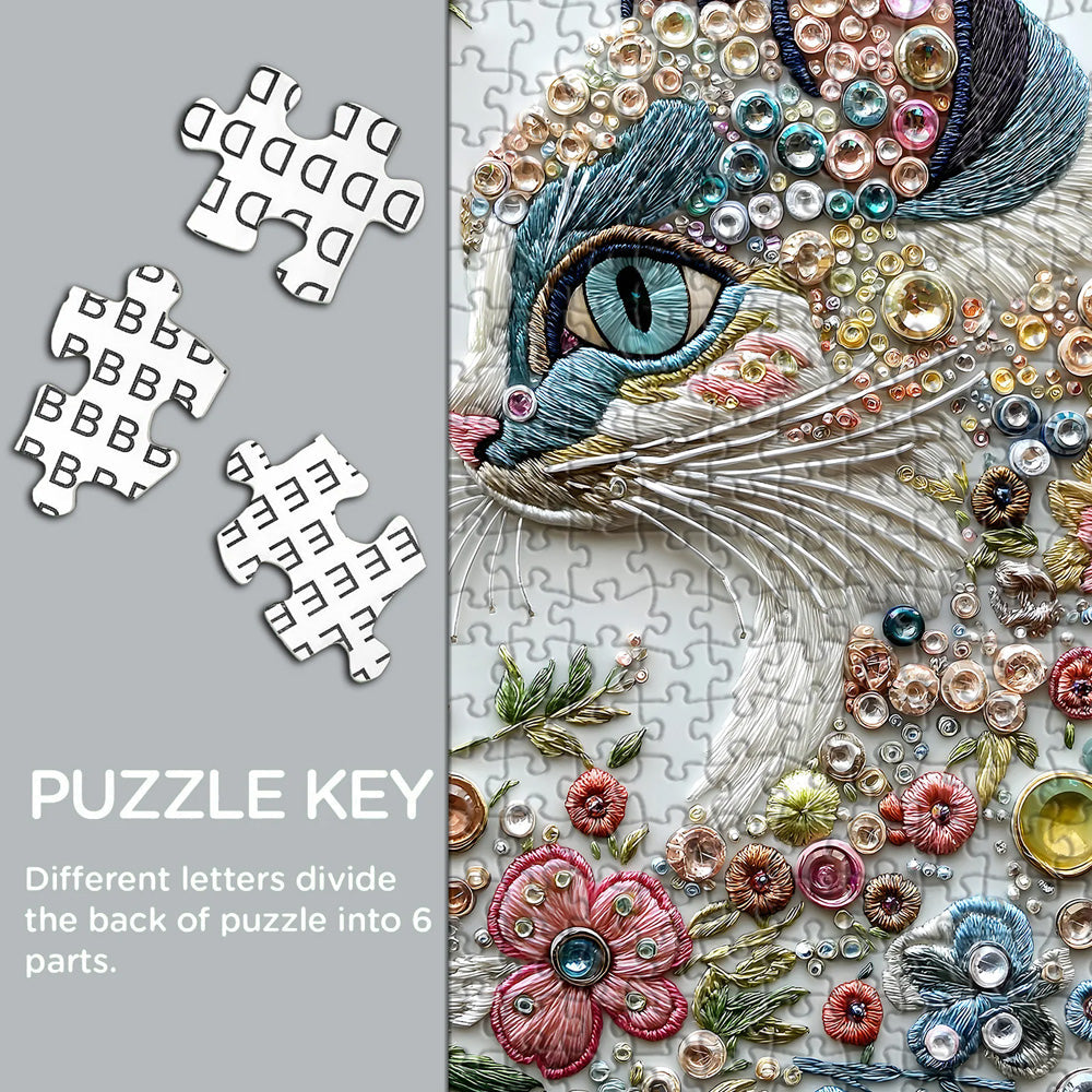 Elegant Cat Jigsaw Puzzle 1000 Pieces