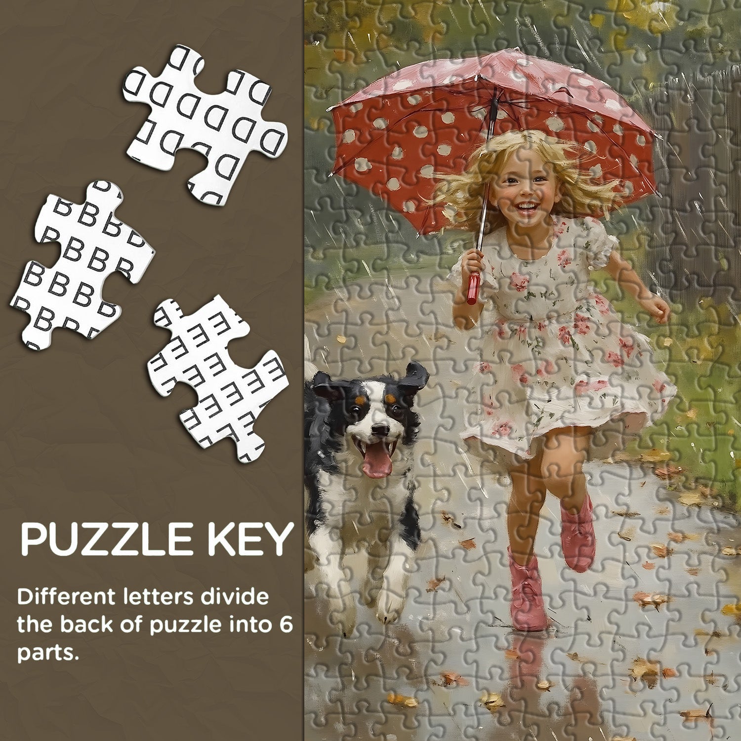 Rainy Day Joy Puzzle 1000 Teile