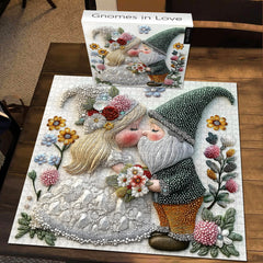 Verliebte Zwerge Puzzle 1000 Teile