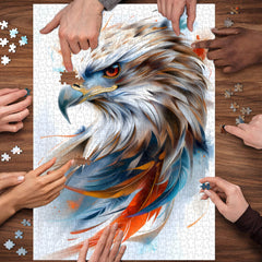 Colorful Wing Divine Eagle Jigsaw Puzzle 1000 Pieces