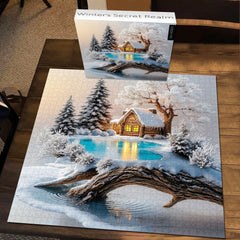 Winter's Secret Realm Puzzle 1000 Teile