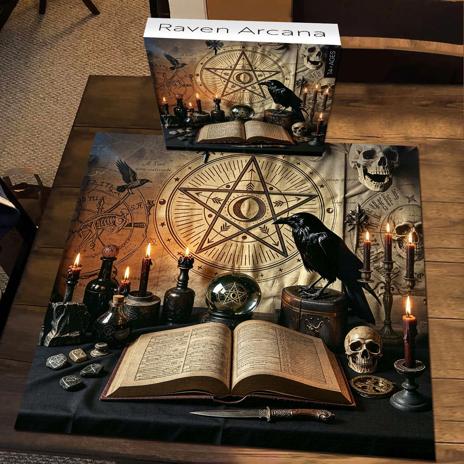 Raven Arcana Puzzle 1000 Teile