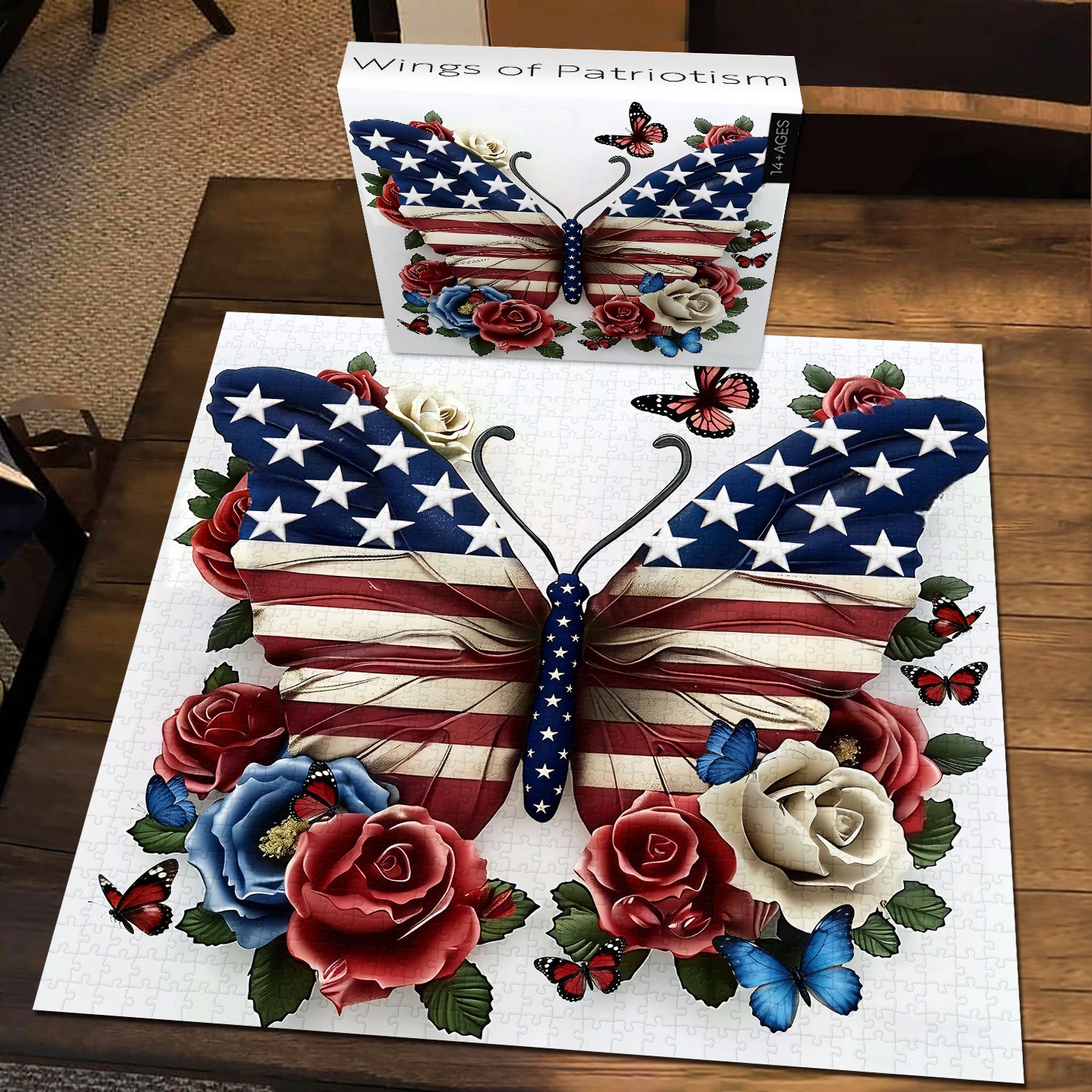 Flügel des Patriotismus Puzzle 1000 Teile