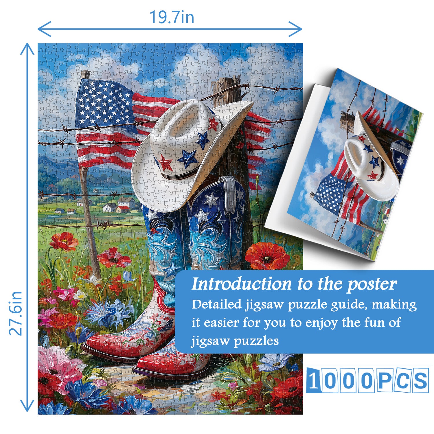 Free Field Jigsaw Puzzle 1000 Pieces