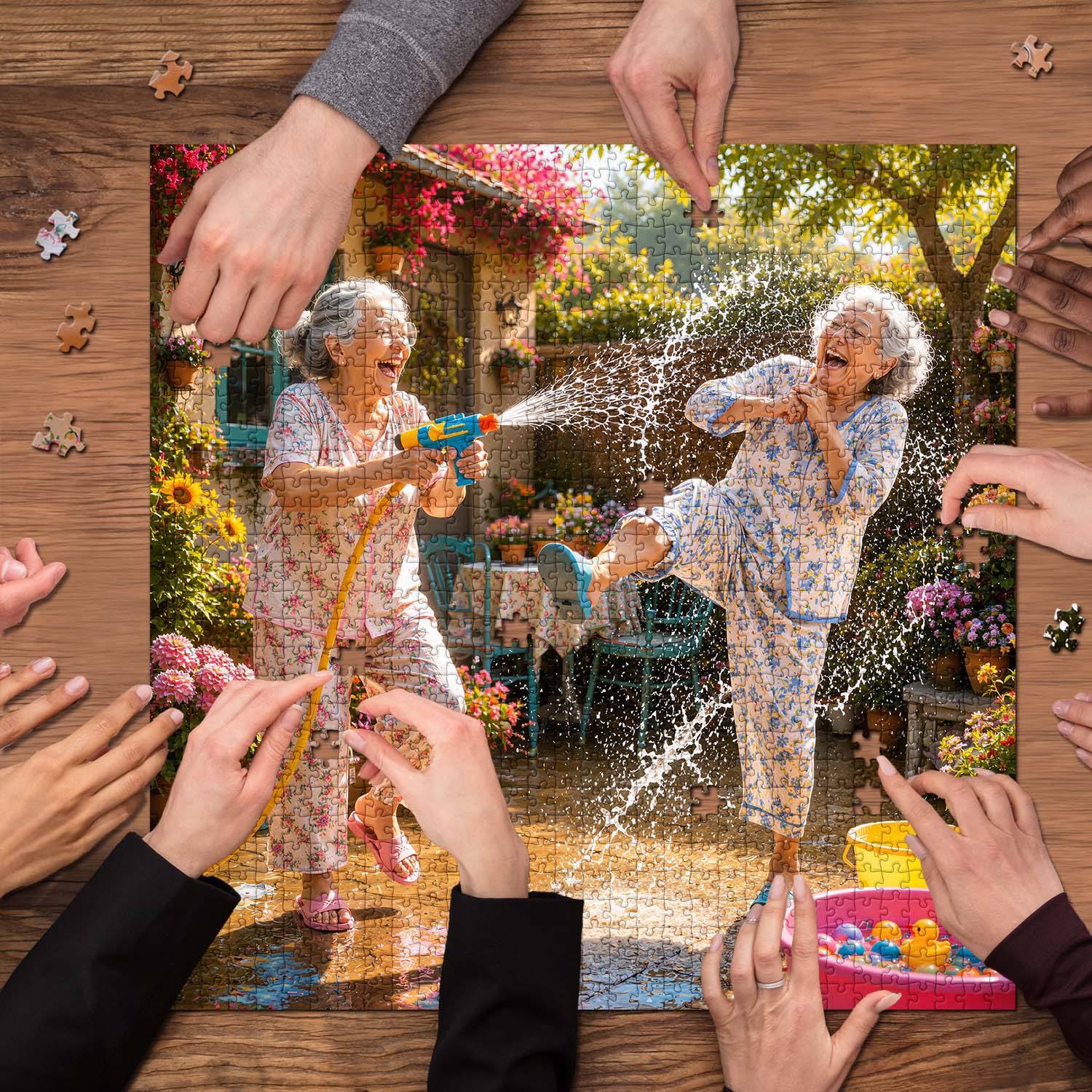 Golden Summer Joy Puzzle 1000 Teile