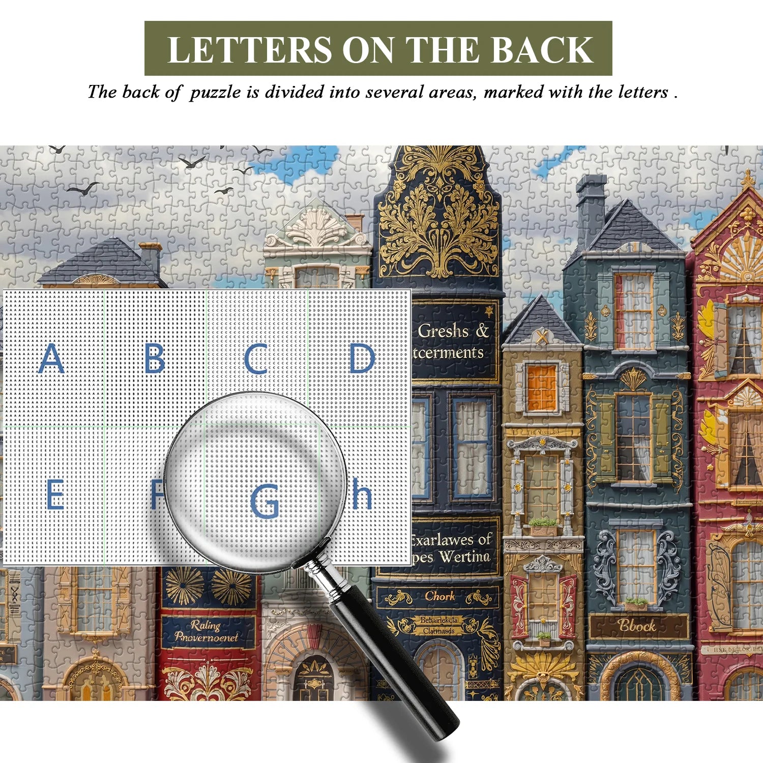 Literaturstadt Puzzle 1000 Stücke