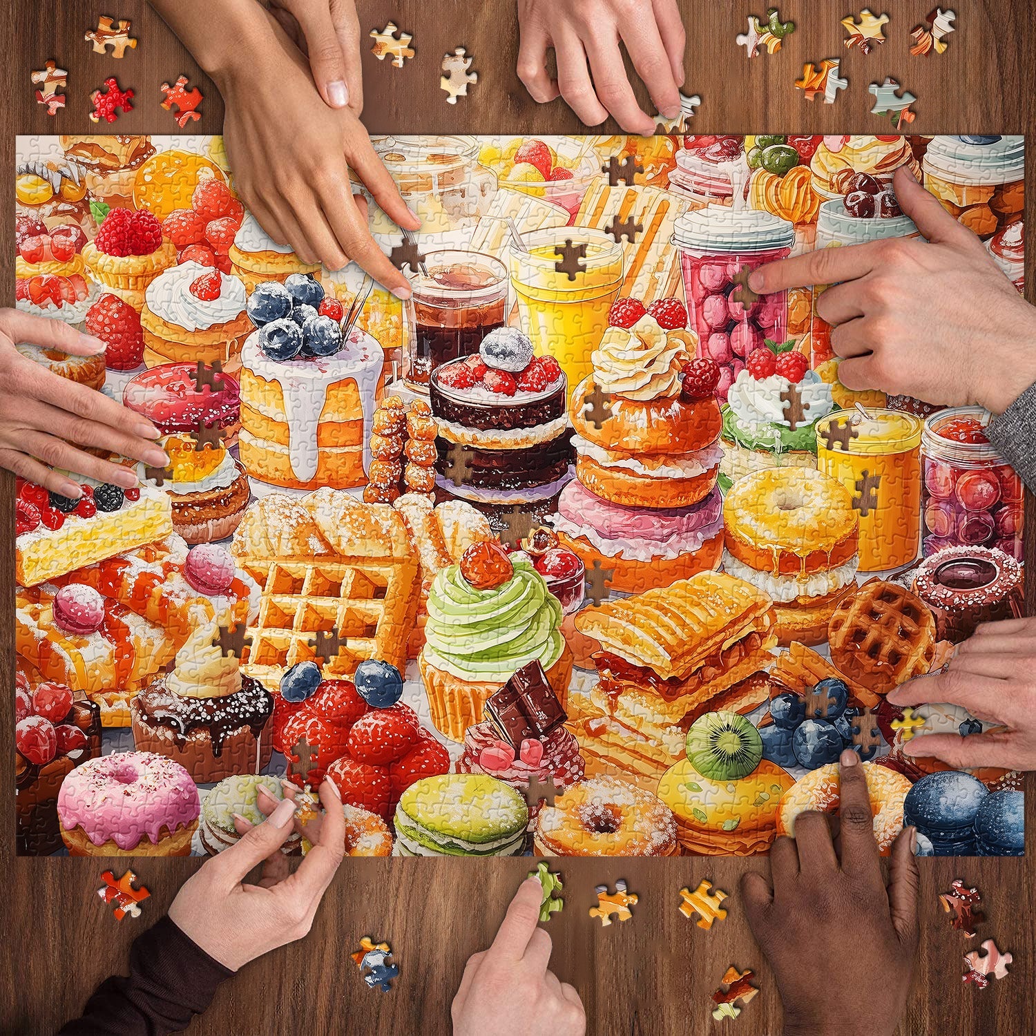 Sweet Feast Jigsaw Puzzle 1000 Pieces