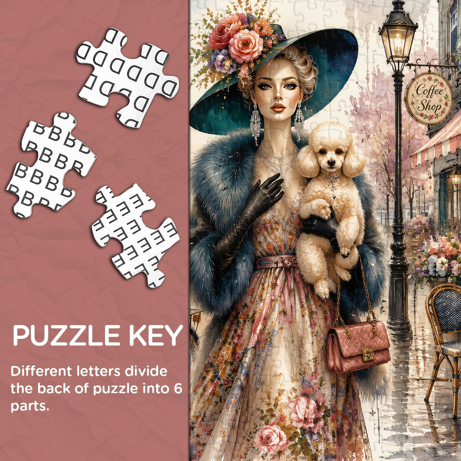 Paris Floral Breeze Puzzle 1000 Teile
