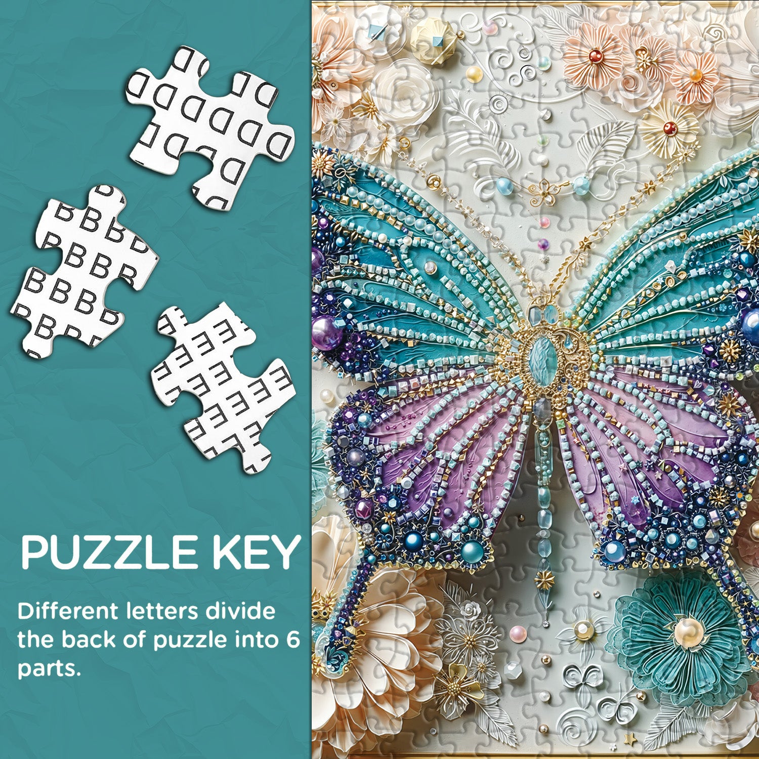 Opulent Wings Jigsaw Puzzle 1000 Pieces