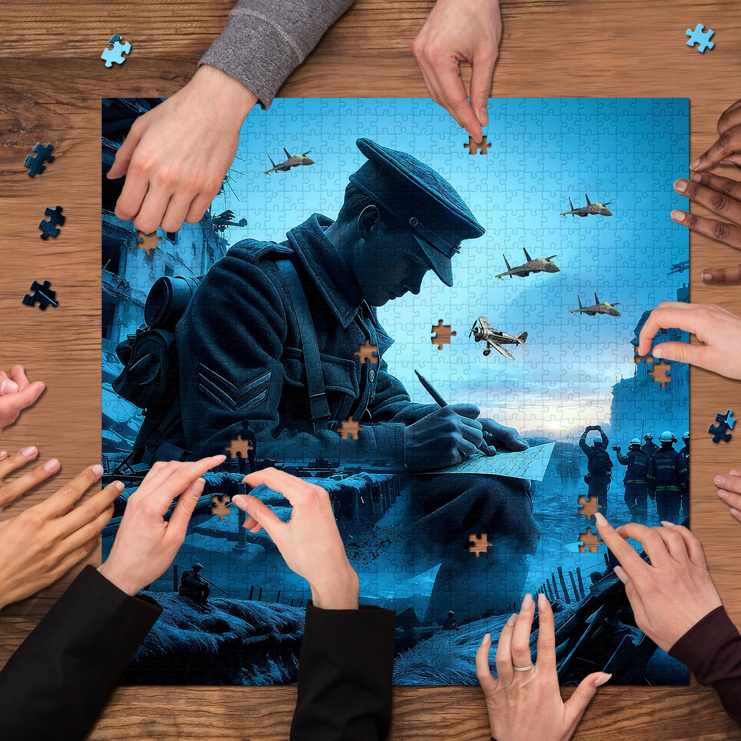 War Correspondent Jigsaw Puzzle 1000 Pieces